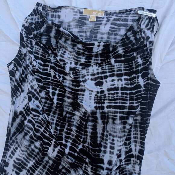 Michael Kors Women's Small Tie Dye Print Dress - Picture 1 of 4